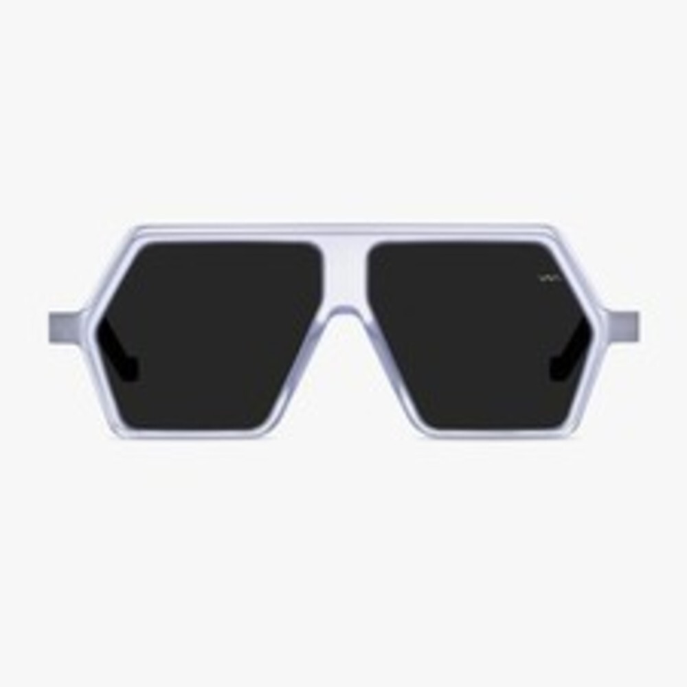 NWT Vava BL0001-CRIS-Mat GRE SIL Cristal Matte/Green/Silver / Sunglasses